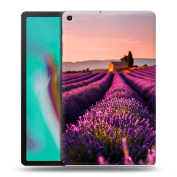 Силиконовый чехол на планшета Samsung Galaxy Tab A 10.1 (2019) с принтом лаванда Силиконовый чехол на планшета Samsung Galaxy Tab A 10.1 (2019) с принтом лаванда