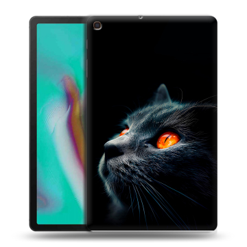 Силиконовый чехол на планшета Samsung Galaxy Tab A 10.1 (2019) с принтом милый котик Силиконовый чехол на планшета Samsung Galaxy Tab A 10.1 (2019) с принтом милый котик