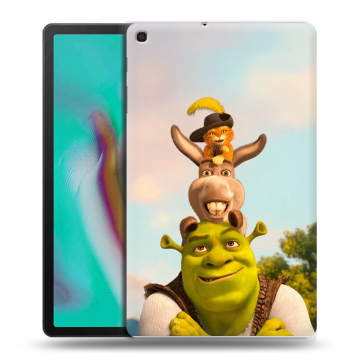 Силиконовый чехол на планшета Samsung Galaxy Tab A 10.1 (2019) с принтом Шрек Shrek Силиконовый чехол на планшета Samsung Galaxy Tab A 10.1 (2019) с принтом Шрек Shrek