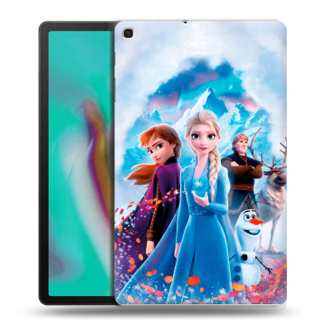 Силиконовый чехол на планшета Samsung Galaxy Tab A 10.1 (2019) с принтом Холодное сердце Frozen Силиконовый чехол на планшета Samsung Galaxy Tab A 10.1 (2019) с принтом Холодное сердце Frozen