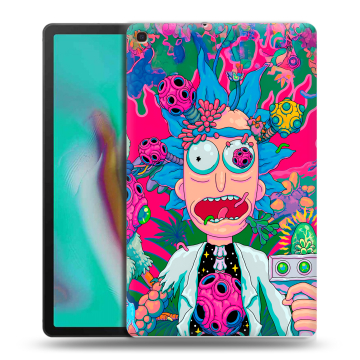 Силиконовый чехол на планшета Samsung Galaxy Tab A 10.1 (2019) с принтом Рик и Морти Rick Morty Силиконовый чехол на планшета Samsung Galaxy Tab A 10.1 (2019) с принтом Рик и Морти Rick Morty