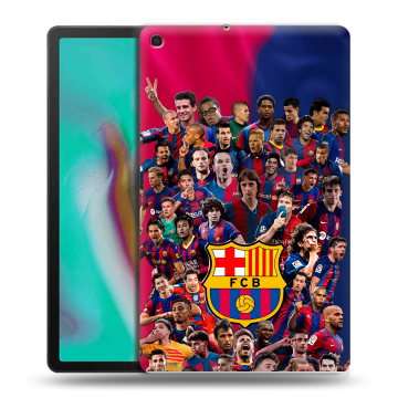 Силиконовый чехол на планшета Samsung Galaxy Tab A 10.1 (2019) с принтом Барселона Barcelona Силиконовый чехол на планшета Samsung Galaxy Tab A 10.1 (2019) с принтом Барселона Barcelona
