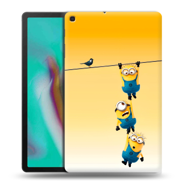 Силиконовый чехол на планшета Samsung Galaxy Tab A 10.1 (2019) с принтом Миньоны Силиконовый чехол на планшета Samsung Galaxy Tab A 10.1 (2019) с принтом Миньоны
