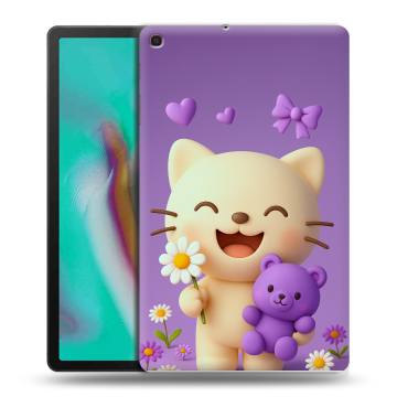 Силиконовый чехол на планшета Samsung Galaxy Tab A 10.1 (2019) с принтом для девочек Силиконовый чехол на планшета Samsung Galaxy Tab A 10.1 (2019) с принтом для девочек