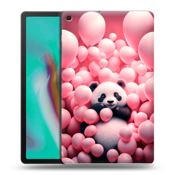 Силиконовый чехол на планшета Samsung Galaxy Tab A 10.1 (2019) с принтом Панда Силиконовый чехол на планшета Samsung Galaxy Tab A 10.1 (2019) с принтом Панда