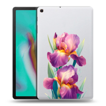 Силиконовый чехол на планшета Samsung Galaxy Tab A 10.1 (2019) с принтом Цветы орхидеи Силиконовый чехол на планшета Samsung Galaxy Tab A 10.1 (2019) с принтом Цветы орхидеи