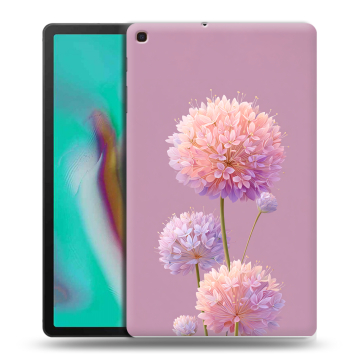 Силиконовый чехол на планшета Samsung Galaxy Tab A 10.1 (2019) с принтом Цветы Силиконовый чехол на планшета Samsung Galaxy Tab A 10.1 (2019) с принтом Цветы
