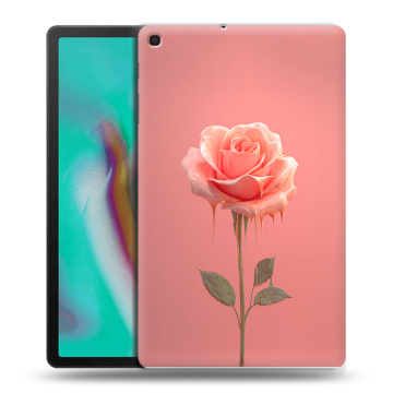 Силиконовый чехол на планшета Samsung Galaxy Tab A 10.1 (2019) с принтом Розовая роза Силиконовый чехол на планшета Samsung Galaxy Tab A 10.1 (2019) с принтом Розовая роза