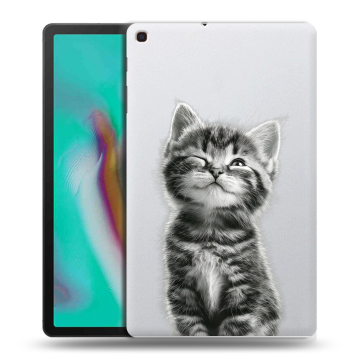 Силиконовый чехол на планшета Samsung Galaxy Tab A 10.1 (2019) с принтом Котенок Силиконовый чехол на планшета Samsung Galaxy Tab A 10.1 (2019) с принтом Котенок