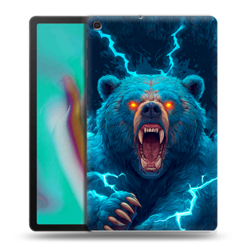 Силиконовый чехол на планшета Samsung Galaxy Tab A 10.1 (2019) с принтом Медведь Силиконовый чехол на планшета Samsung Galaxy Tab A 10.1 (2019) с принтом Медведь