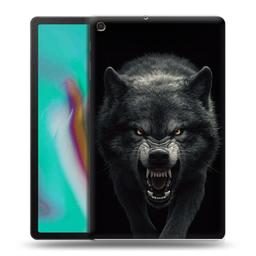 Силиконовый чехол на планшета Samsung Galaxy Tab A 10.1 (2019) с принтом Волк Силиконовый чехол на планшета Samsung Galaxy Tab A 10.1 (2019) с принтом Волк