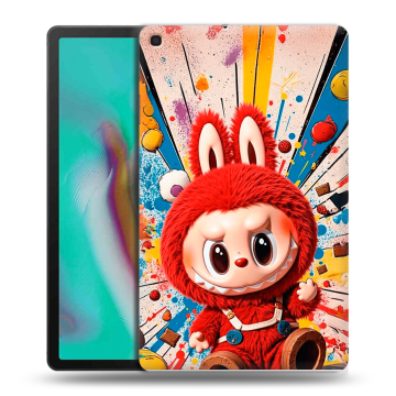 Силиконовый чехол на планшета Samsung Galaxy Tab A 10.1 (2019) с принтом Labubu Лабубу Силиконовый чехол на планшета Samsung Galaxy Tab A 10.1 (2019) с принтом Labubu Лабубу