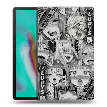Силиконовый чехол на планшета Samsung Galaxy Tab A 10.1 (2019) с принтом Ahegao Ахегао Аниме Силиконовый чехол на планшета Samsung Galaxy Tab A 10.1 (2019) с принтом Ahegao Ахегао Аниме