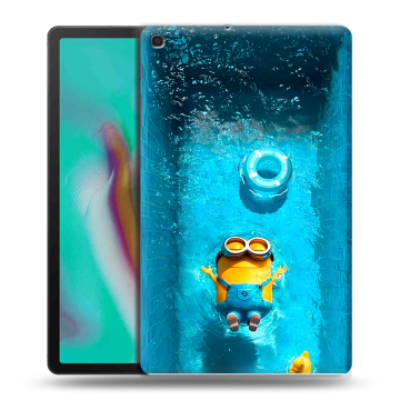 Силиконовый чехол на планшета Samsung Galaxy Tab A 10.1 (2019) с принтом Миньоны Силиконовый чехол на планшета Samsung Galaxy Tab A 10.1 (2019) с принтом Миньоны