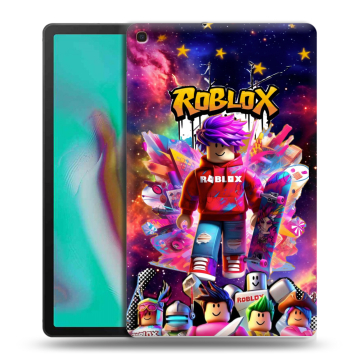 Силиконовый чехол на планшета Samsung Galaxy Tab A 10.1 (2019) с принтом Roblox Роблокс Силиконовый чехол на планшета Samsung Galaxy Tab A 10.1 (2019) с принтом Roblox Роблокс