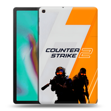 Силиконовый чехол на планшета Samsung Galaxy Tab A 10.1 (2019) с принтом Counter Strike Силиконовый чехол на планшета Samsung Galaxy Tab A 10.1 (2019) с принтом Counter Strike