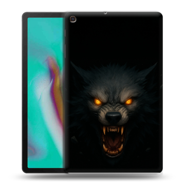 Силиконовый чехол на планшета Samsung Galaxy Tab A 10.1 (2019) с принтом Волк Силиконовый чехол на планшета Samsung Galaxy Tab A 10.1 (2019) с принтом Волк