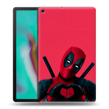 Силиконовый чехол на планшета Samsung Galaxy Tab A 10.1 (2019) с принтом Дедпул Deadpool Силиконовый чехол на планшета Samsung Galaxy Tab A 10.1 (2019) с принтом Дедпул Deadpool