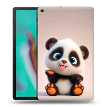 Силиконовый чехол на планшета Samsung Galaxy Tab A 10.1 (2019) с принтом милая панда Силиконовый чехол на планшета Samsung Galaxy Tab A 10.1 (2019) с принтом милая панда