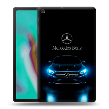 Силиконовый чехол на планшета Samsung Galaxy Tab A 10.1 (2019) с принтом Mercedes Мерседес Силиконовый чехол на планшета Samsung Galaxy Tab A 10.1 (2019) с принтом Mercedes Мерседес