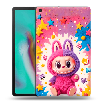 Силиконовый чехол на планшета Samsung Galaxy Tab A 10.1 (2019) с принтом Labubu Лабубу Силиконовый чехол на планшета Samsung Galaxy Tab A 10.1 (2019) с принтом Labubu Лабубу