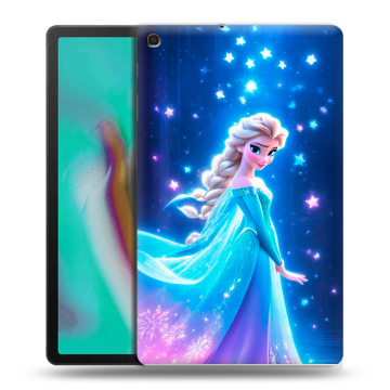 Силиконовый чехол на планшета Samsung Galaxy Tab A 10.1 (2019) с принтом Холодное сердце Frozen Силиконовый чехол на планшета Samsung Galaxy Tab A 10.1 (2019) с принтом Холодное сердце Frozen