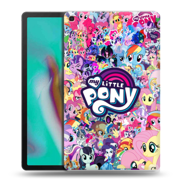 Силиконовый чехол на планшета Samsung Galaxy Tab A 10.1 (2019) с принтом My little pony Дружба чудо Силиконовый чехол на планшета Samsung Galaxy Tab A 10.1 (2019) с принтом My little pony Дружба чудо