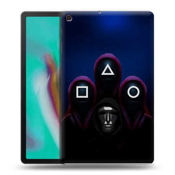 Силиконовый чехол на планшета Samsung Galaxy Tab A 10.1 (2019) с принтом Игра Кальмара Силиконовый чехол на планшета Samsung Galaxy Tab A 10.1 (2019) с принтом Игра Кальмара