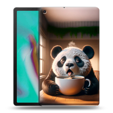 Силиконовый чехол на планшета Samsung Galaxy Tab A 10.1 (2019) с принтом смешная панда Силиконовый чехол на планшета Samsung Galaxy Tab A 10.1 (2019) с принтом смешная панда