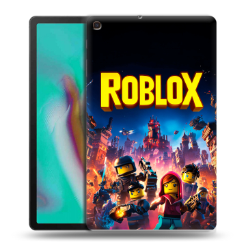 Силиконовый чехол на планшета Samsung Galaxy Tab A 10.1 (2019) с принтом Roblox Роблокс Силиконовый чехол на планшета Samsung Galaxy Tab A 10.1 (2019) с принтом Roblox Роблокс