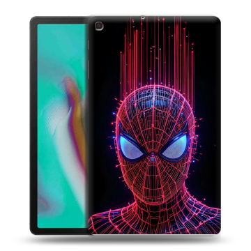 Силиконовый чехол на планшета Samsung Galaxy Tab A 10.1 (2019) с принтом Spiderman Человек паук Силиконовый чехол на планшета Samsung Galaxy Tab A 10.1 (2019) с принтом Spiderman Человек паук