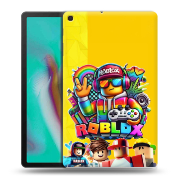 Силиконовый чехол на планшета Samsung Galaxy Tab A 10.1 (2019) с принтом Roblox Роблокс Силиконовый чехол на планшета Samsung Galaxy Tab A 10.1 (2019) с принтом Roblox Роблокс