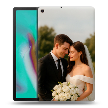 Силиконовый чехол на планшета Samsung Galaxy Tab A 10.1 (2019) с принтом со своим фото Силиконовый чехол на планшета Samsung Galaxy Tab A 10.1 (2019) с принтом со своим фото