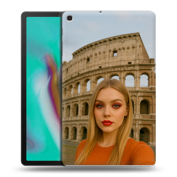 Силиконовый чехол на планшета Samsung Galaxy Tab A 10.1 (2019) с принтом чехол с фото Силиконовый чехол на планшета Samsung Galaxy Tab A 10.1 (2019) с принтом чехол с фото