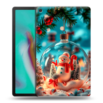 Силиконовый чехол на планшета Samsung Galaxy Tab A 10.1 (2019) с принтом Новый год Силиконовый чехол на планшета Samsung Galaxy Tab A 10.1 (2019) с принтом Новый год