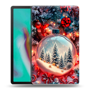 Силиконовый чехол на планшета Samsung Galaxy Tab A 10.1 (2019) с принтом Новый год Силиконовый чехол на планшета Samsung Galaxy Tab A 10.1 (2019) с принтом Новый год