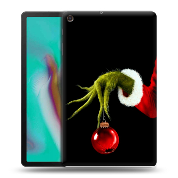 Силиконовый чехол на планшета Samsung Galaxy Tab A 10.1 (2019) с принтом Новый год Гринч Силиконовый чехол на планшета Samsung Galaxy Tab A 10.1 (2019) с принтом Новый год Гринч