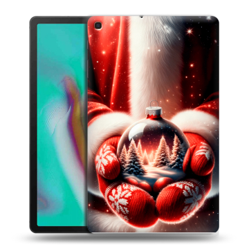 Силиконовый чехол на планшета Samsung Galaxy Tab A 10.1 (2019) с принтом Новый год Силиконовый чехол на планшета Samsung Galaxy Tab A 10.1 (2019) с принтом Новый год
