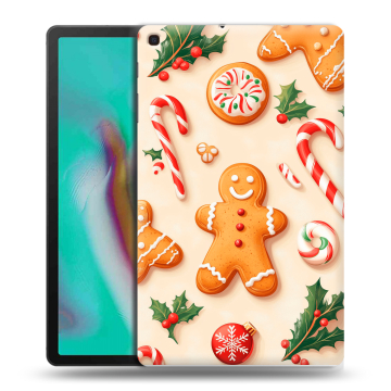 Силиконовый чехол на планшета Samsung Galaxy Tab A 10.1 (2019) с принтом Новый год Силиконовый чехол на планшета Samsung Galaxy Tab A 10.1 (2019) с принтом Новый год