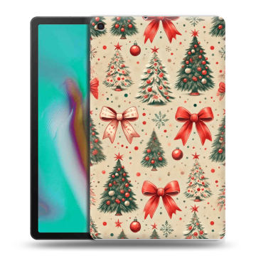 Силиконовый чехол на планшета Samsung Galaxy Tab A 10.1 (2019) с принтом Новый год Силиконовый чехол на планшета Samsung Galaxy Tab A 10.1 (2019) с принтом Новый год
