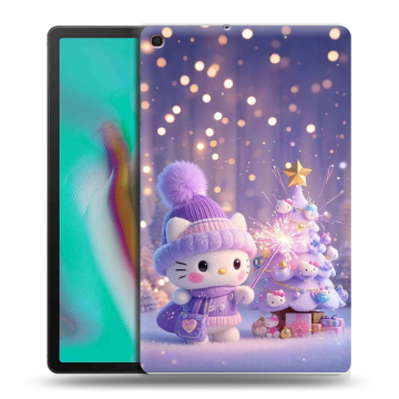 Силиконовый чехол на планшета Samsung Galaxy Tab A 10.1 (2019) с принтом Новый год Силиконовый чехол на планшета Samsung Galaxy Tab A 10.1 (2019) с принтом Новый год