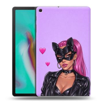 Силиконовый чехол на планшета Samsung Galaxy Tab A 10.1 (2019) с принтом женский Силиконовый чехол на планшета Samsung Galaxy Tab A 10.1 (2019) с принтом женский