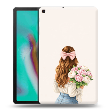 Силиконовый чехол на планшета Samsung Galaxy Tab A 10.1 (2019) с принтом женский Силиконовый чехол на планшета Samsung Galaxy Tab A 10.1 (2019) с принтом женский