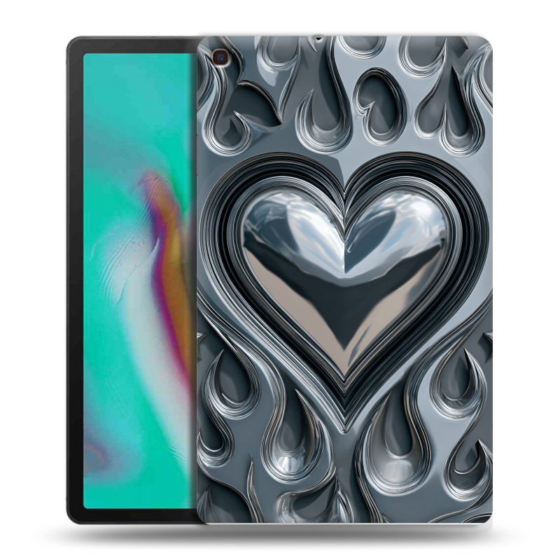 Силиконовый чехол на Samsung Galaxy Tab A 10.1 (2019) с принтом Y2K Силиконовый чехол на Samsung Galaxy Tab A 10.1 (2019) с принтом Y2K