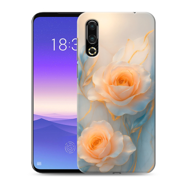 Пластиковый чехол на Meizu 16s с принтом Женский