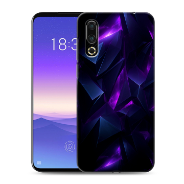 Пластиковый чехол на Meizu 16s с принтом Абстракиция