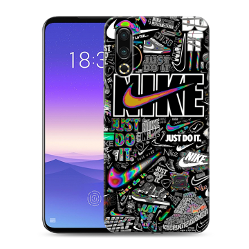 Пластиковый чехол на Meizu 16s с принтом Найк Пластиковый чехол на Meizu 16s с принтом Найк