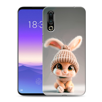 Пластиковый чехол на Meizu 16s с принтом Кролик Пластиковый чехол на Meizu 16s с принтом Кролик
