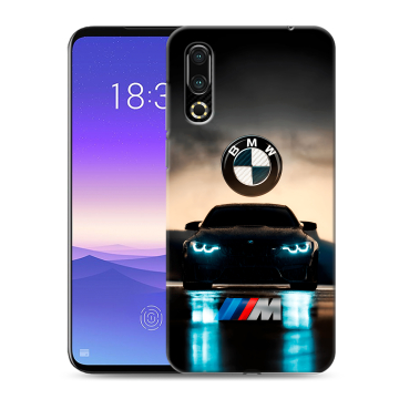 Пластиковый чехол на Meizu 16s с принтом БМВ BMW Пластиковый чехол на Meizu 16s с принтом БМВ BMW