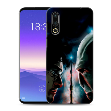 Пластиковый чехол на Meizu 16s с принтом Гарри Поттер Harry Potter